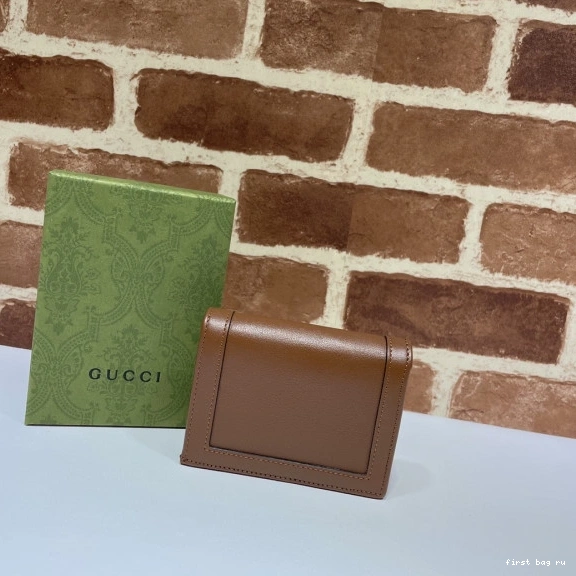 First bag ru Diana case Gucci card wallet 0717